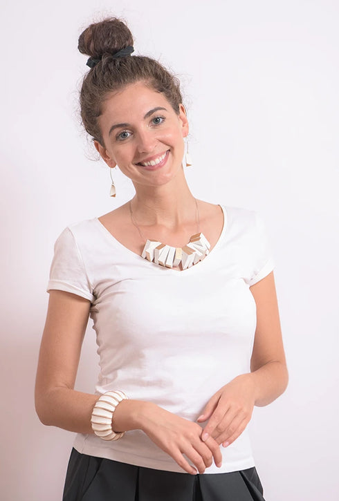 Gewellter Armreif Nivia